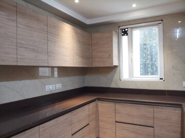 Kitchen in 3 BHK Builder Floor at Shivalik Colony – for Sale