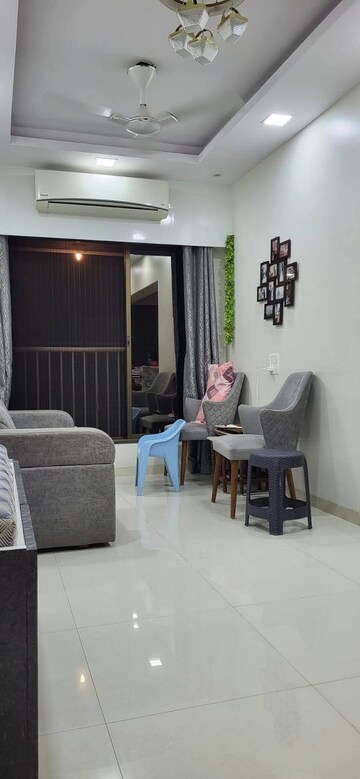 Living Room in 1 BHK Apartment at Bhoomi Samarth, Goregaon East – for Rent