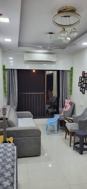 Living Room in 1 BHK Apartment at Bhoomi Samarth, Goregaon East – for Rent