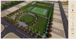  Plot – Exterior View View at Sandesh City, Jamtha - for Sale