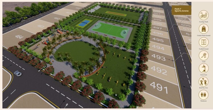 Exterior View, sandesh-city  1500 Sq.Ft. Plot In Jamtha Nagpur 8933992