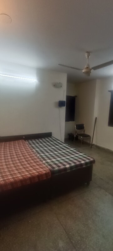 Bedroom in 3.5 BHK Builder Floor at Kalkaji – for Rent