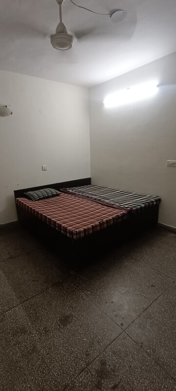 Bedroom in 3.5 BHK Builder Floor at Kalkaji – for Rent