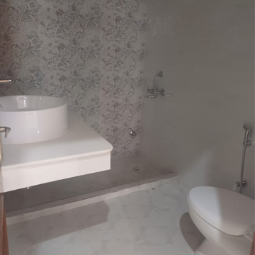 Bathroom in 3 BHK Builder Floor at Saket – for Rent