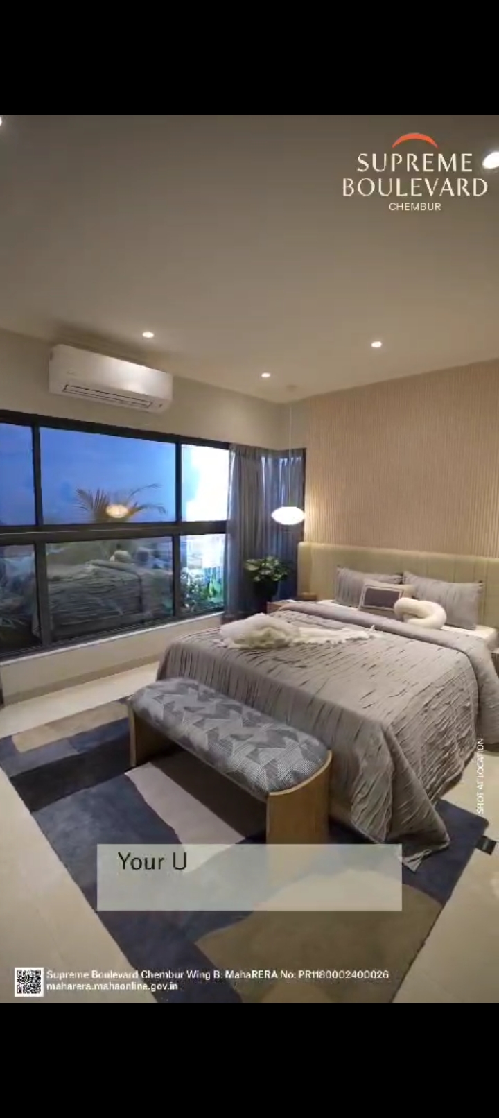 2 BHK + Pooja Room Apartment For Sale in Supreme Boulevard