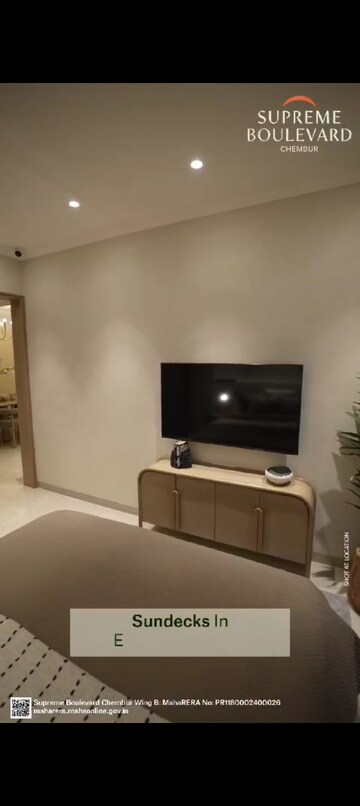 Furnished Amenities in 2 BHK Apartment at Supreme Boulevard, Chembur – for Sale
