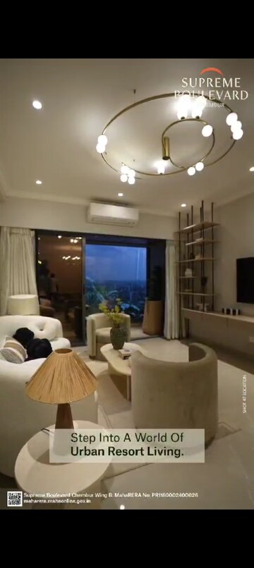 Master Bedroom in 2 BHK Apartment at Supreme Boulevard, Chembur – for Sale