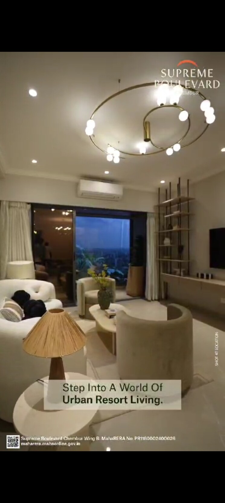 Master Bedroom, supreme-boulevard 2 Bedroom 758 Sq.Ft. Apartment In Chembur Mumbai 8934065