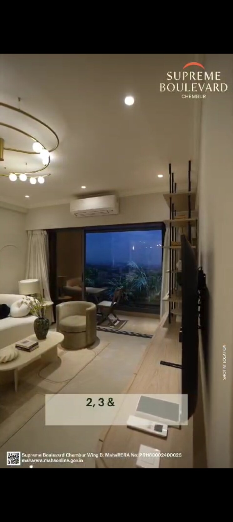 Master Bedroom, supreme-boulevard 2 Bedroom 758 Sq.Ft. Apartment In Chembur Mumbai 8934065