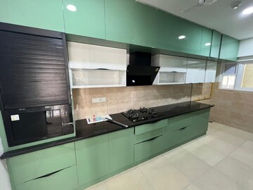Kitchen in 3 BHK Apartment at Prestige Beverly Hills, Kokapet – for Rent