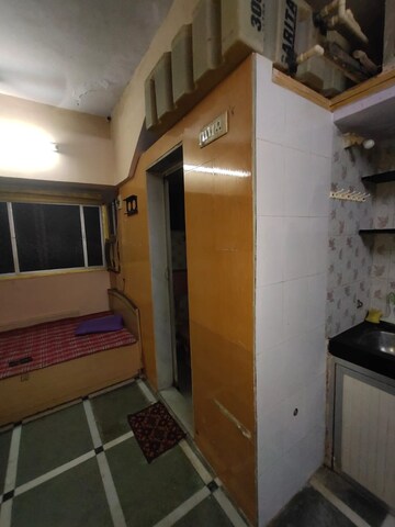 Kitchen in 1 RK Apartment at Silver Castle Andheri East, Andheri East – for Rent