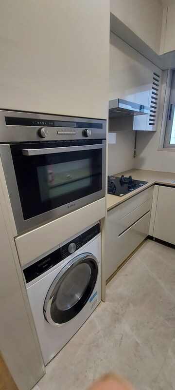 Kitchen in 1 BHK Apartment at Hiranandani Regent Hill, Powai – for Rent