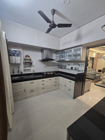 Kitchen in 3 BHK Apartment at Baner – for Rent