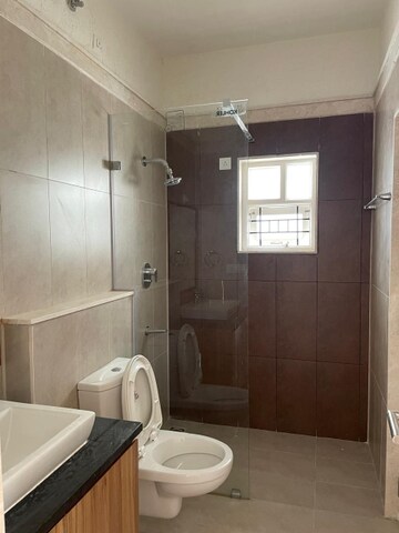 Bathroom in 3 BHK Apartment at SLV Royal Thanisandra, Thanisandra – for Rent