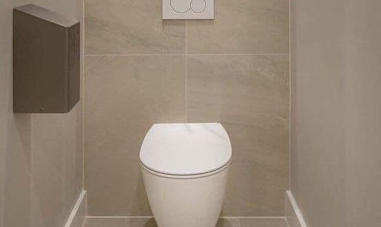 Bathroom, marathon-nextgen-innova Commercial Office Space 2200 Sq.Ft. In Lower Parel Mumbai 8934199