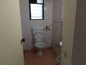 Bathroom in 3 BHK Apartment at Nirmiti Horizon, Aundh – for Rent