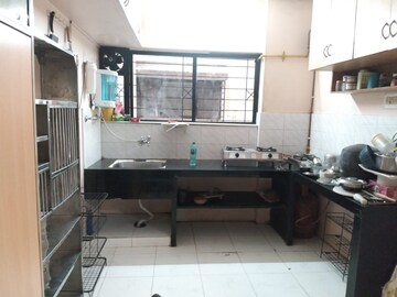Kitchen in 3 BHK Apartment at Nirmiti Horizon, Aundh – for Rent