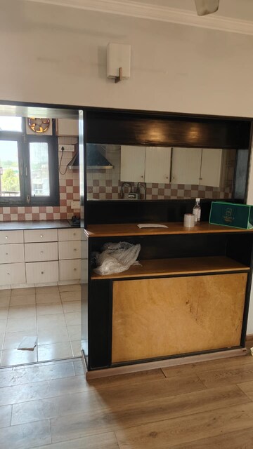 Kitchen in 2 BHK Builder Floor at Sarvapriya Vihar – for Rent