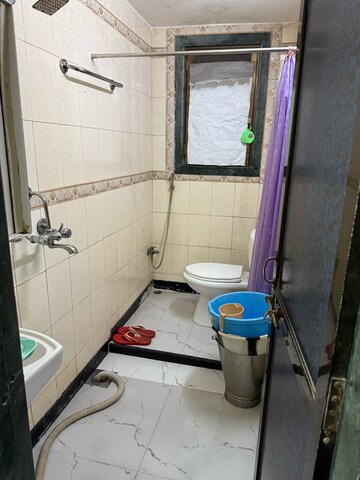 Bathroom in 2.5 BHK Apartment at Al-Shams Apartments CHS, Lbs Marg – for Sale