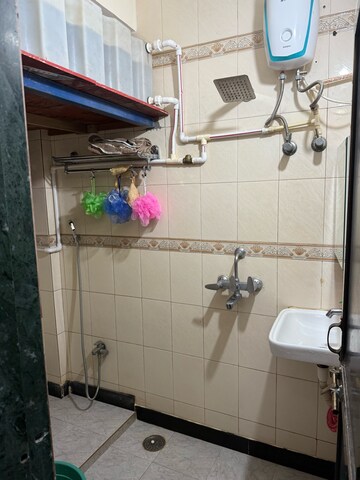 Bathroom in 2.5 BHK Apartment at Al-Shams Apartments CHS, Lbs Marg – for Sale