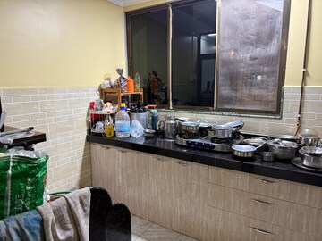 Kitchen in 2.5 BHK Apartment at Al-Shams Apartments CHS, Lbs Marg – for Sale