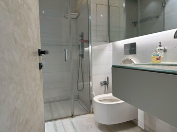 Bathroom in 4 BHK Apartment at Lodha The World Towers World One Tier 2, Worli – for Rent