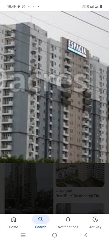 4 BHK Apartment – Exterior View View at 3C Lotus Boulevard Espacia, Sector 100 - for Rent