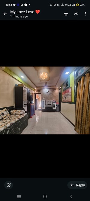 Bedroom in 1 BHK Apartment at Sai Vihar Apartment Nerul, Nerul Sector 6 – for Sale