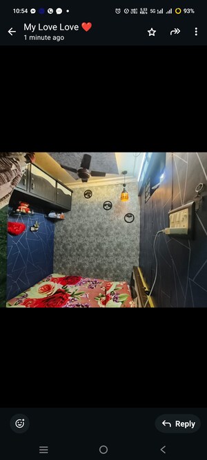 Bedroom in 1 BHK Apartment at Sai Vihar Apartment Nerul, Nerul Sector 6 – for Sale