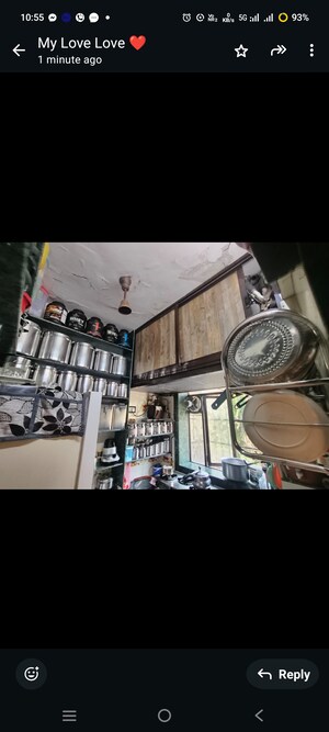 Floor Plan in 1 BHK Apartment at Sai Vihar Apartment Nerul, Nerul Sector 6 – for Sale