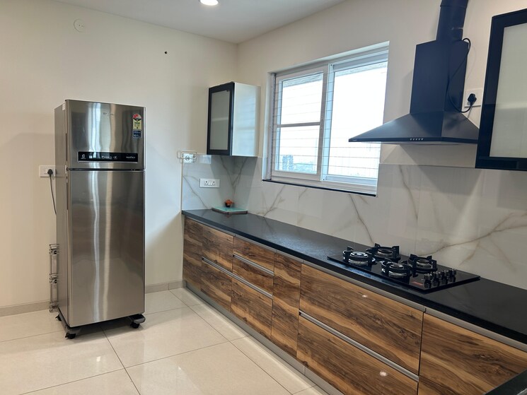 Kitchen, jayabheri-the-summit 3 Bedroom 2125 Sq.Ft. Apartment In Narsingi Hyderabad 8934528