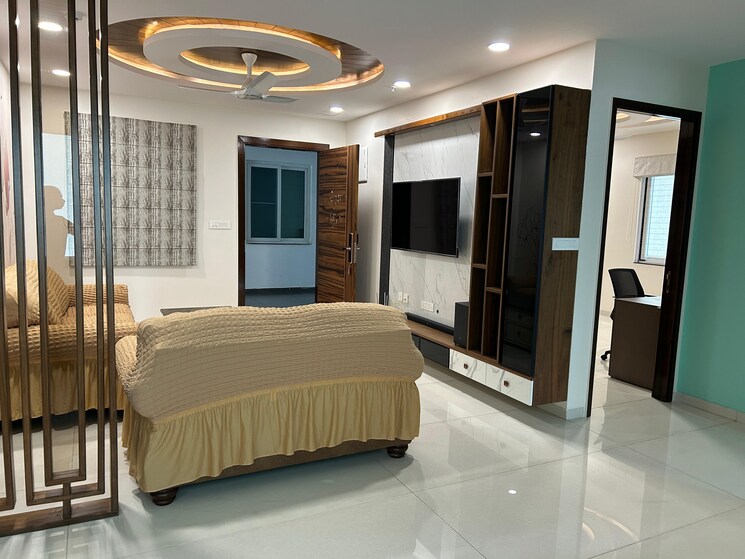 Bedroom, jayabheri-the-summit 3 Bedroom 2125 Sq.Ft. Apartment In Narsingi Hyderabad 8934528