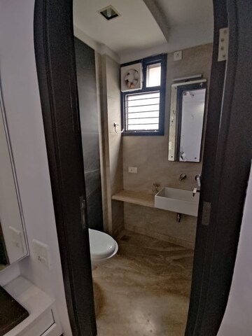 Bathroom in 3 BHK Builder Floor at Janakpuri – for Rent