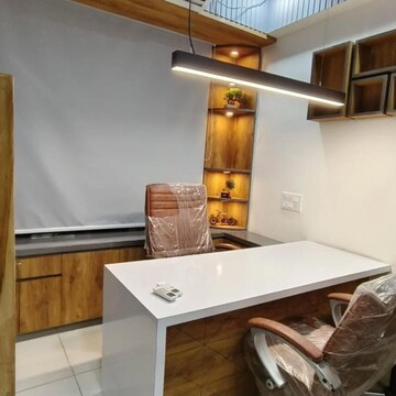 Kitchen in  Office Space at Kamdhenu 23 West, T.T.C. Industrial Area – for Rent