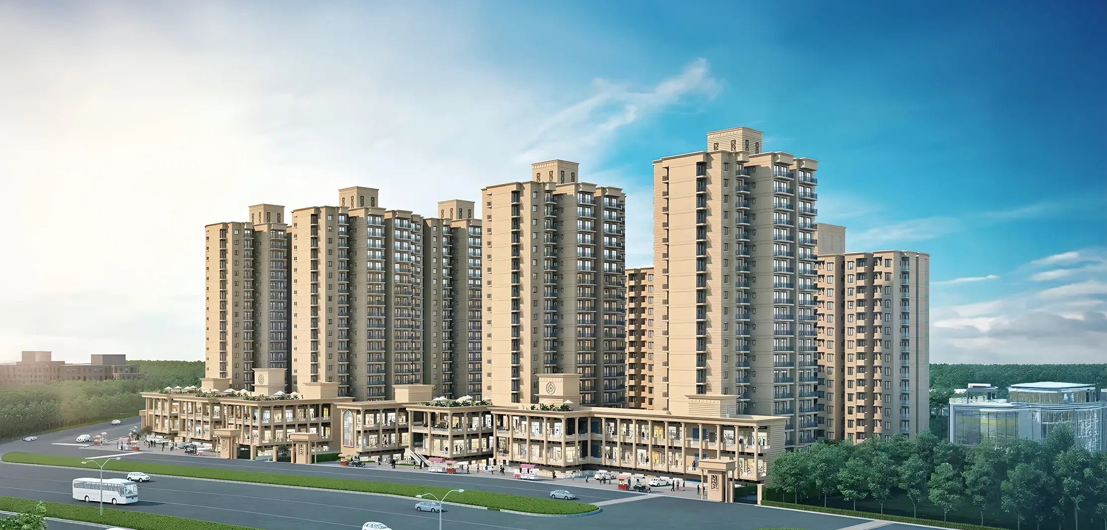 4 BHK + Servant Room Apartment For Sale in Elan The Presidential