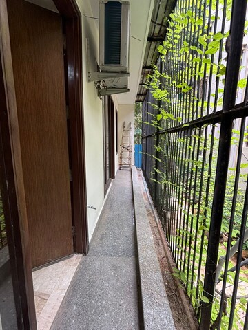 Balcony in 3 BHK Builder Floor at Sarvodaya Enclave – for Rent