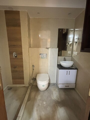 Bathroom in 3 BHK Builder Floor at Sarvodaya Enclave – for Rent