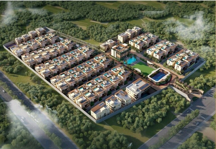 Master Plan, cybercity-villa-verde 4 Bedroom 5617 Sq.Ft. Villa In Kukatpally Hyderabad 8934734
