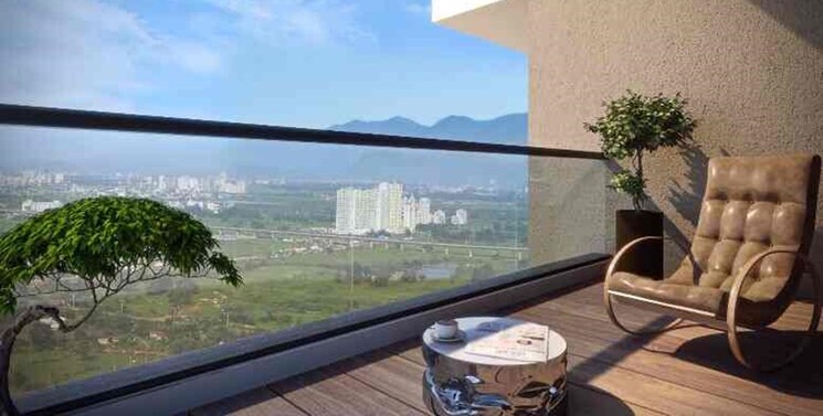 Balcony, lodha-panache 3 Bedroom 1122 Sq.Ft. Apartment In Hinjewadi Pune 8934643