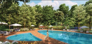 Swimming Pool in 3 BHK Apartment at Lodha Panache, Hinjewadi – for Sale