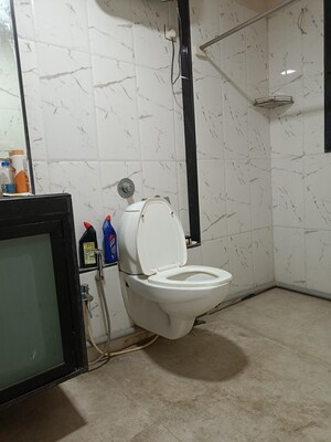 Bathroom in 4 BHK Apartment at Lake View, Aarey Colony – for Sale