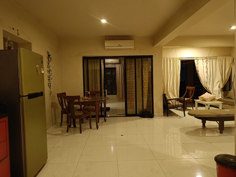 Living Room, lake-view 4 Bedroom 1871 Sq.Ft. Apartment In Aarey Colony Mumbai 8934685