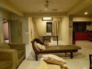Living Room in 4 BHK Apartment at Lake View, Aarey Colony – for Sale
