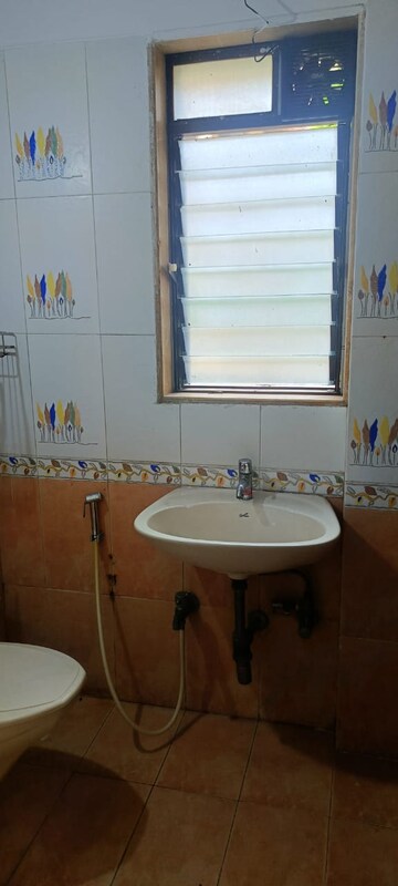 Bathroom in 2 BHK Apartment at Lodha Paradise, Majiwada – for Rent