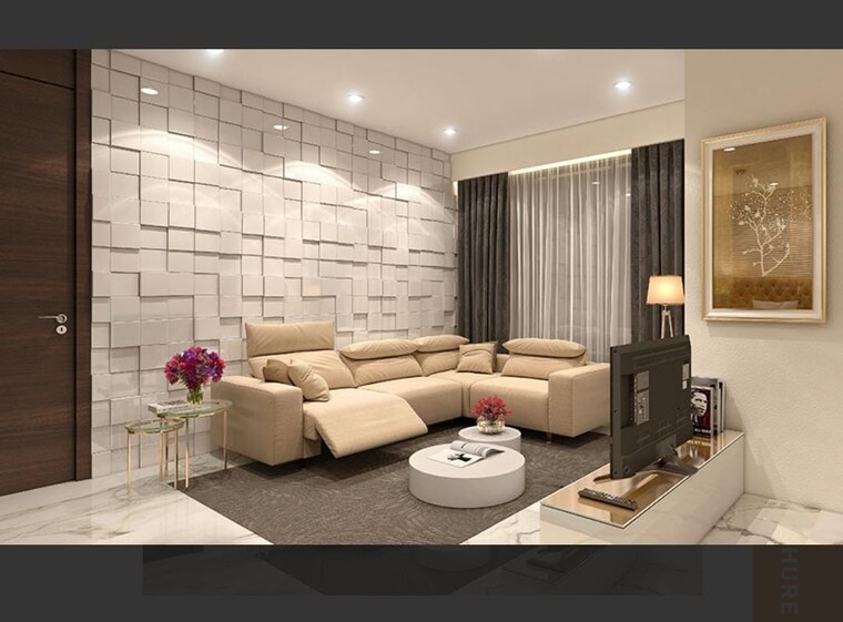 Living Room, bhoomi-celestia 3 Bedroom 873 Sq.Ft. Apartment In Malad West Mumbai 8934712