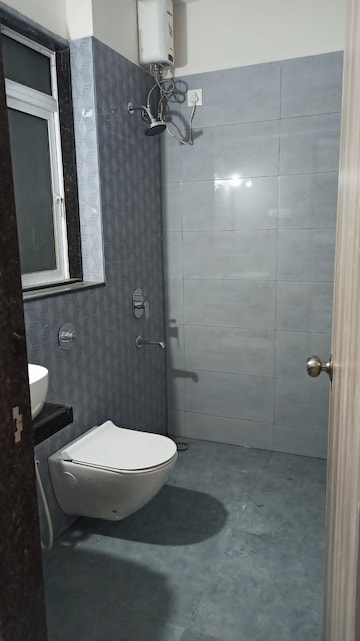 Bathroom in 1 BHK Apartment at Ashar Axis, Majiwada – for Rent