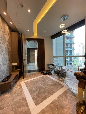Living Room in 4 BHK Apartment at Avighna One Avighna Park, Lower Parel – for Rent
