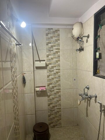 Bathroom in 1 BHK Apartment at Dream Shubhamkaroti CHS, Bhaskar Colony – for Rent