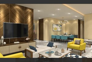 Living Room in 6 BHK Apartment at Bhoomi Celestia, Malad West – for Sale