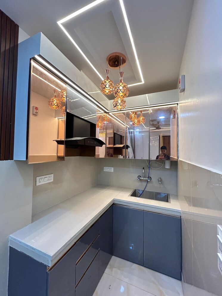 Kitchen, nawada 1 Bedroom 356 Sq.Ft. Builder Floor In Nawada Delhi 8934752